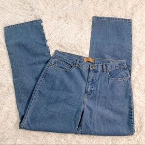 Hannah Straight Jean Size 12 New Never Worn True Blue Denim Jeans High Waisted